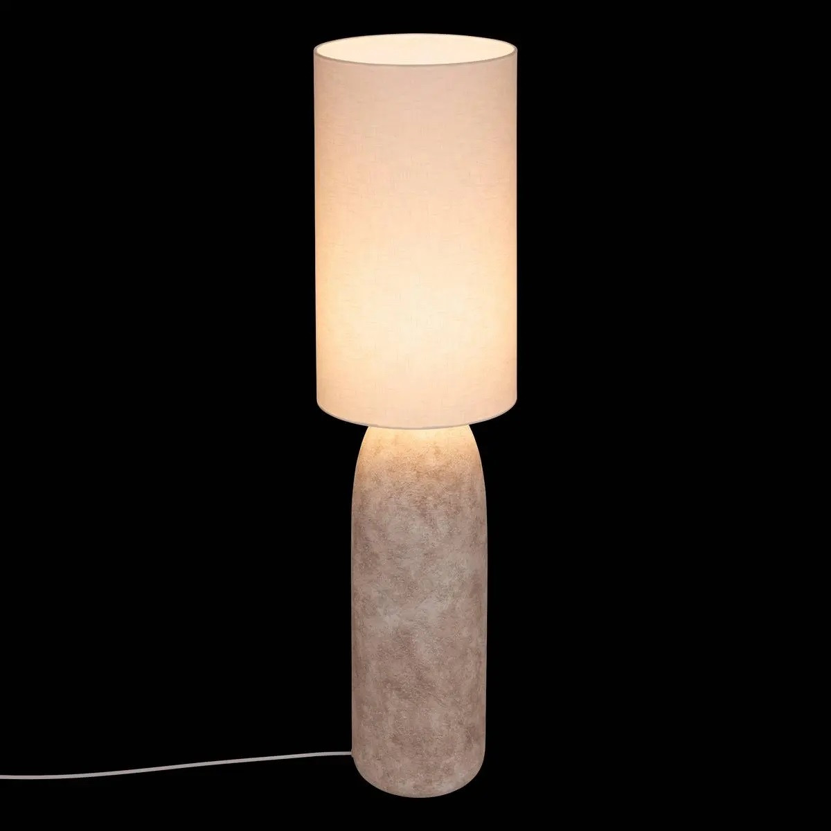 LAMPADA DA TERRA KEYAH D.28X111 GRIGIA
