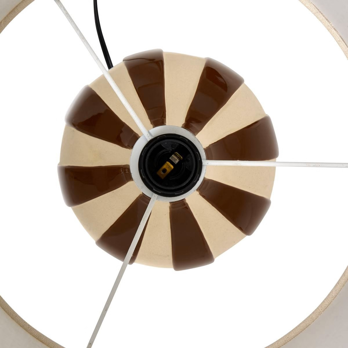 LAMPADA CILINDRO VILMA H.41.5 MARRONE