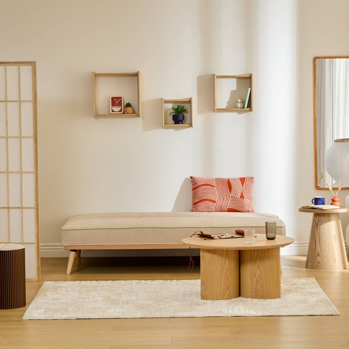 DIVANO LETTO CLIC CLAC DOHAN 3 POSTI BEIGE
