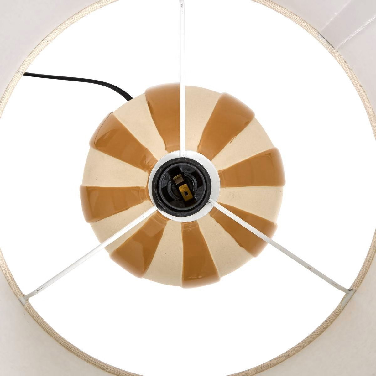 LAMP.VILMA CIL.HEIGHT 41.5CM OCRA