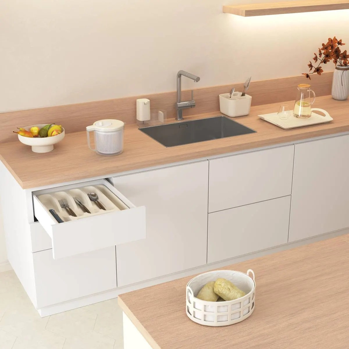 DISPENSER SAPONE LAVELLO ARGILLA