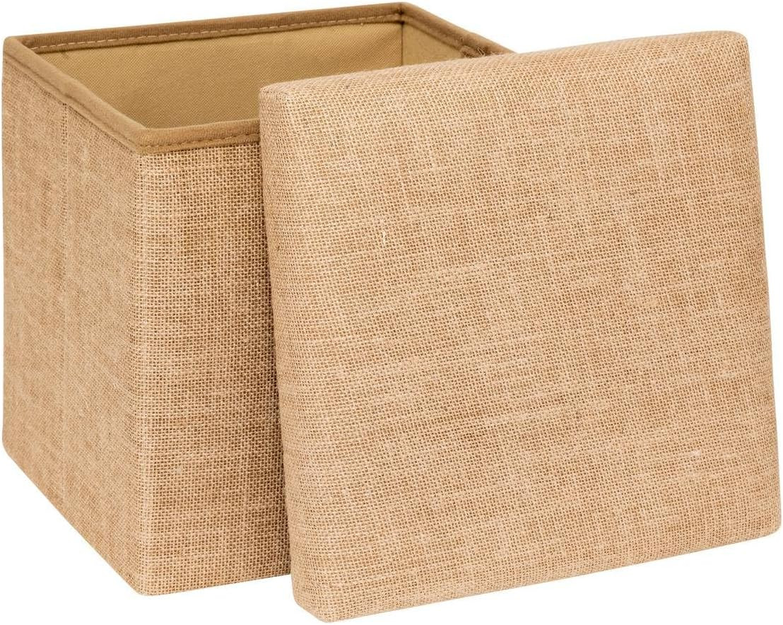 POUF PIEGHEVOLE 31X31CM EFF.JUTA