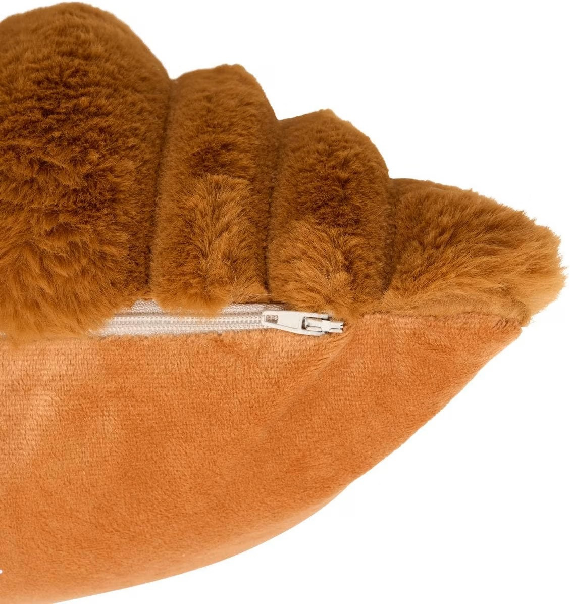 CUSCINO IN ECO PELL.3D CM.45 COGNAC