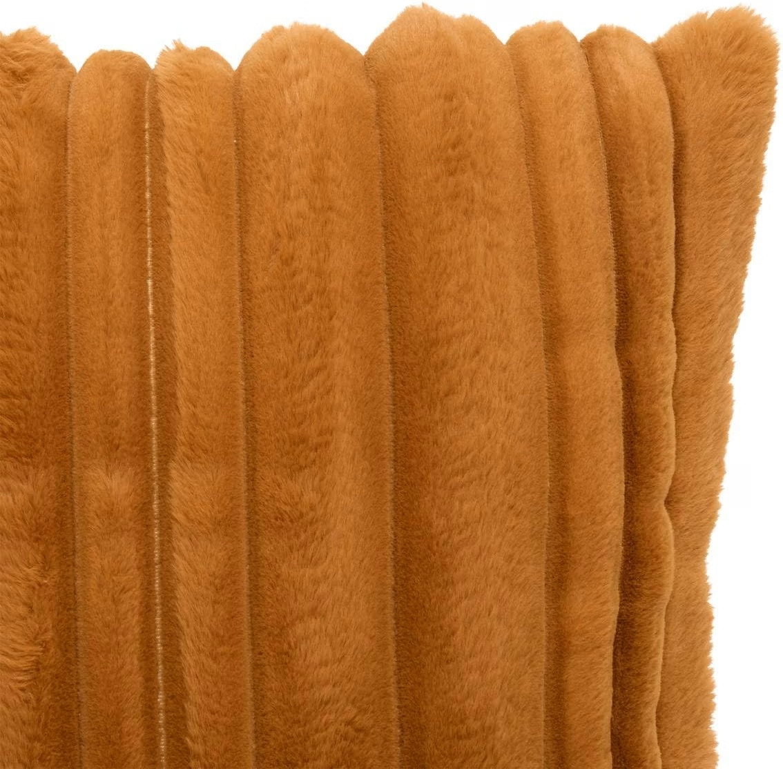 CUSCINO IN ECO PELL.3D CM.45 COGNAC