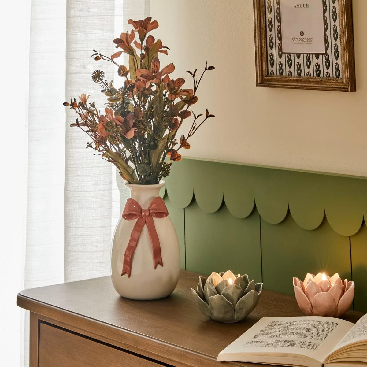BOUQUET MISTO MONA H.53.5 ROSA