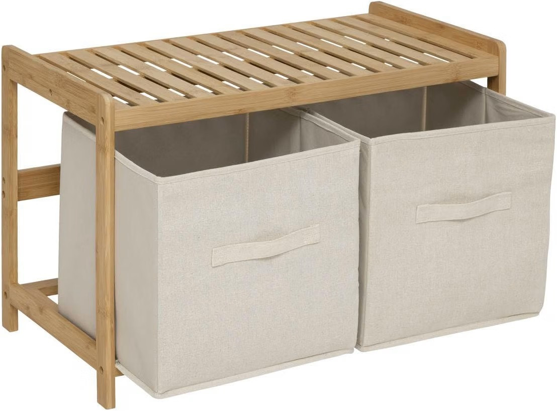 PANCA TIDY BOX 2COMPARTIMENTI BAMBU