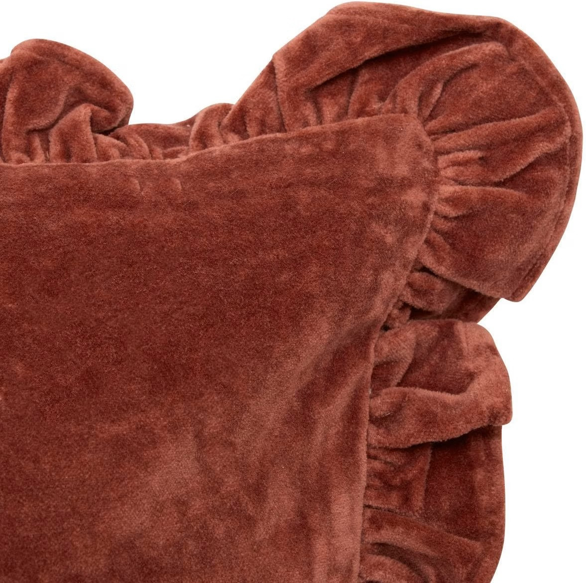 CUSCINO VELLUTO CM.35X75 GRANATA
