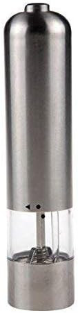 MACINAPEPE/SALE ELETTRICO LED INOX CM.23