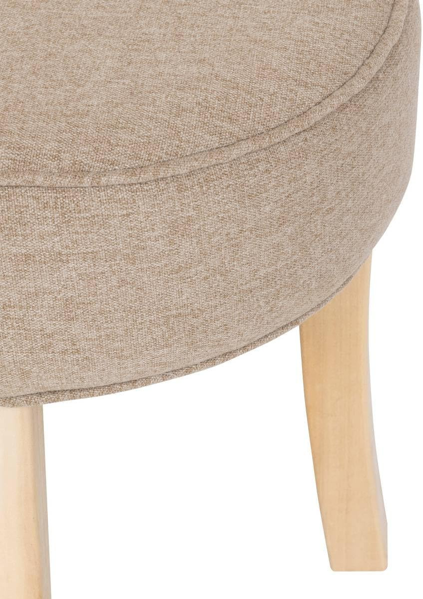 SGABELLO ADRIEL VELLUTO BEIGE D.35