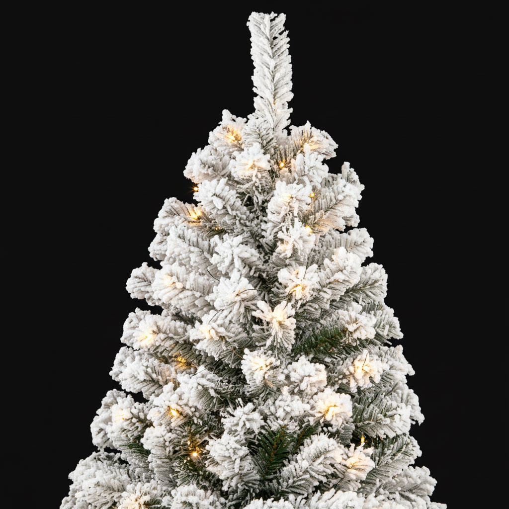 ALBERO NATALE INN.PVC CM.210 C/310 LED 1050 PUNTE