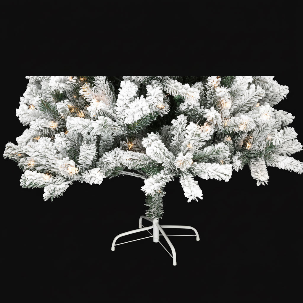 ALBERO NATALE INN.PVC CM.210 C/310 LED 1050 PUNTE