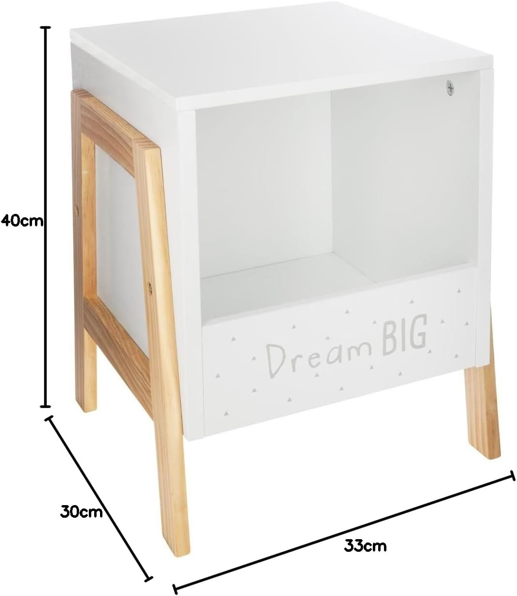 COMODINO PORTAOGGETTI CM.33X30X40H